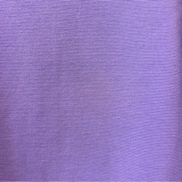 Talbots Lavender Ribbed Blouse Size XL - Picture 4 of 5